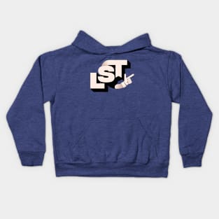 LST White Kids Hoodie